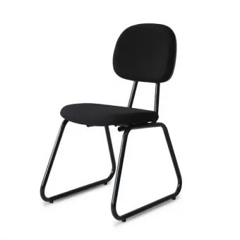 Cadeira Secretária Fixa Pé Trapézio - Código 3