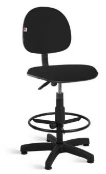 Cadeira  Caixa  Executiva Giratória com Apoio de Pé - Código 5